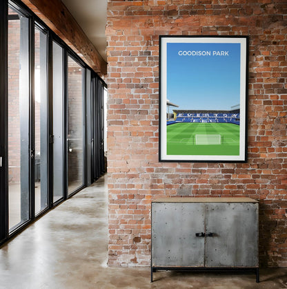 Goodison Park Gwladys Street - Everton Print - Forever Everton