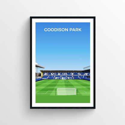 Goodison Park Gwladys Street - Everton Print - Forever Everton