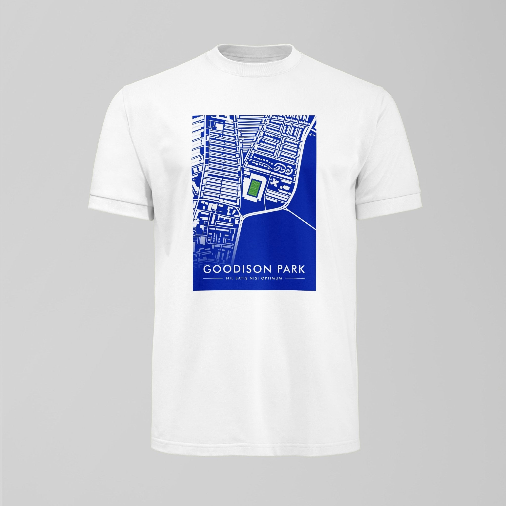 Goodison Park Map T-Shirt - Forever Everton