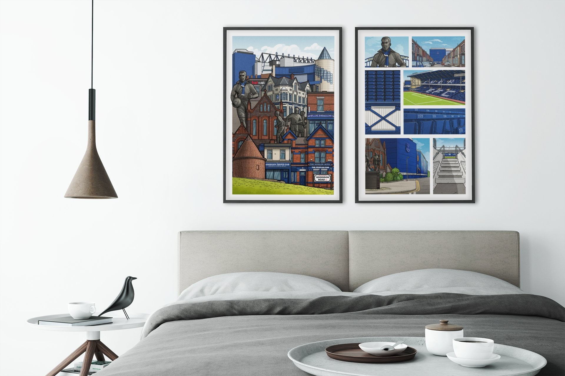 Goodison Park Matchday & Pre - Match Prints Bundle - Forever Everton