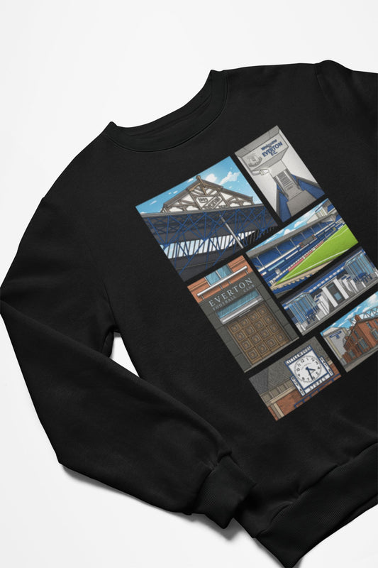 Goodison Park - Memory Lane - Sweatshirt - Forever Everton