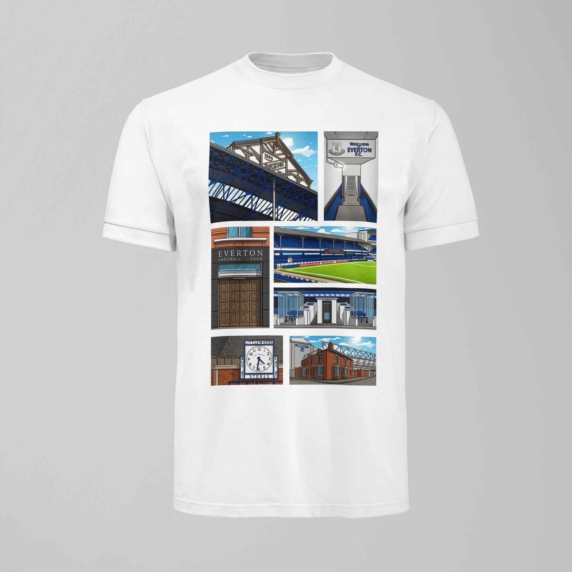 Goodison Park - Memory Lane - Tshirt - Forever Everton