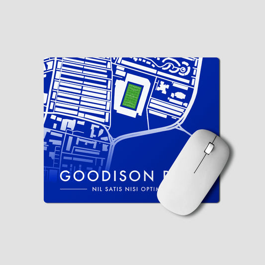 Goodison Park Mouse Mat - Our Blue Home - Forever Everton