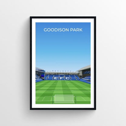 Goodison Park Park End - Everton Print - Forever Everton