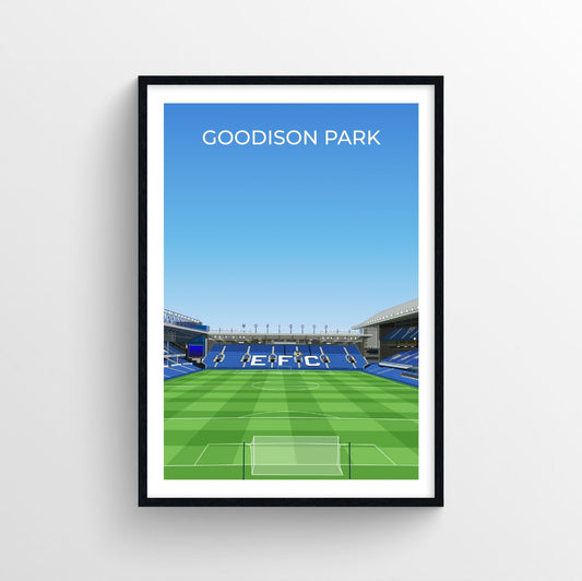 Goodison Park Park End - Everton Print - Forever Everton