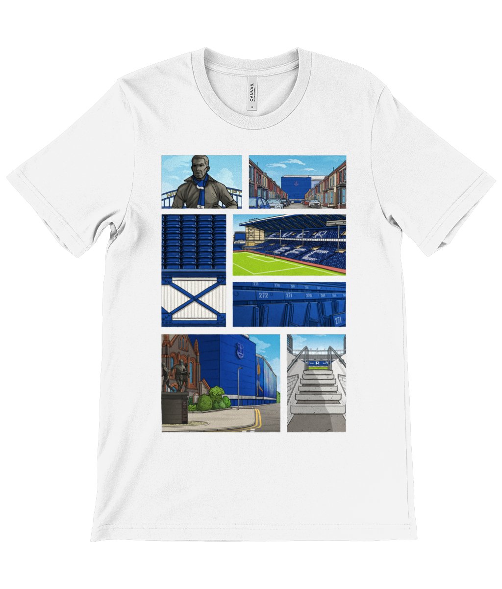 Goodison Park - Pre Match - Tshirt - Forever Everton