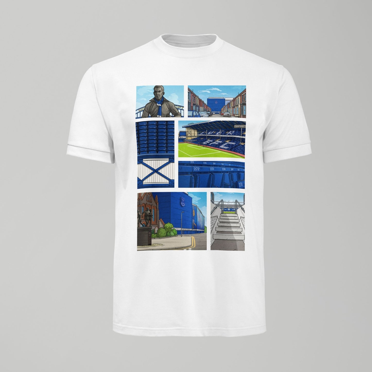 Goodison Park - Pre Match - Tshirt - Forever Everton