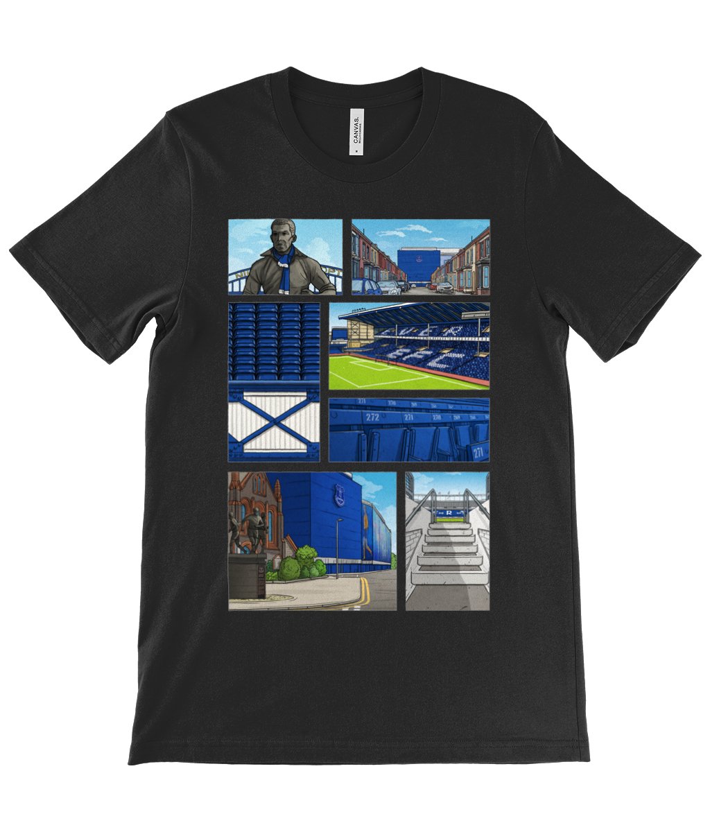 Goodison Park - Pre Match - Tshirt - Forever Everton