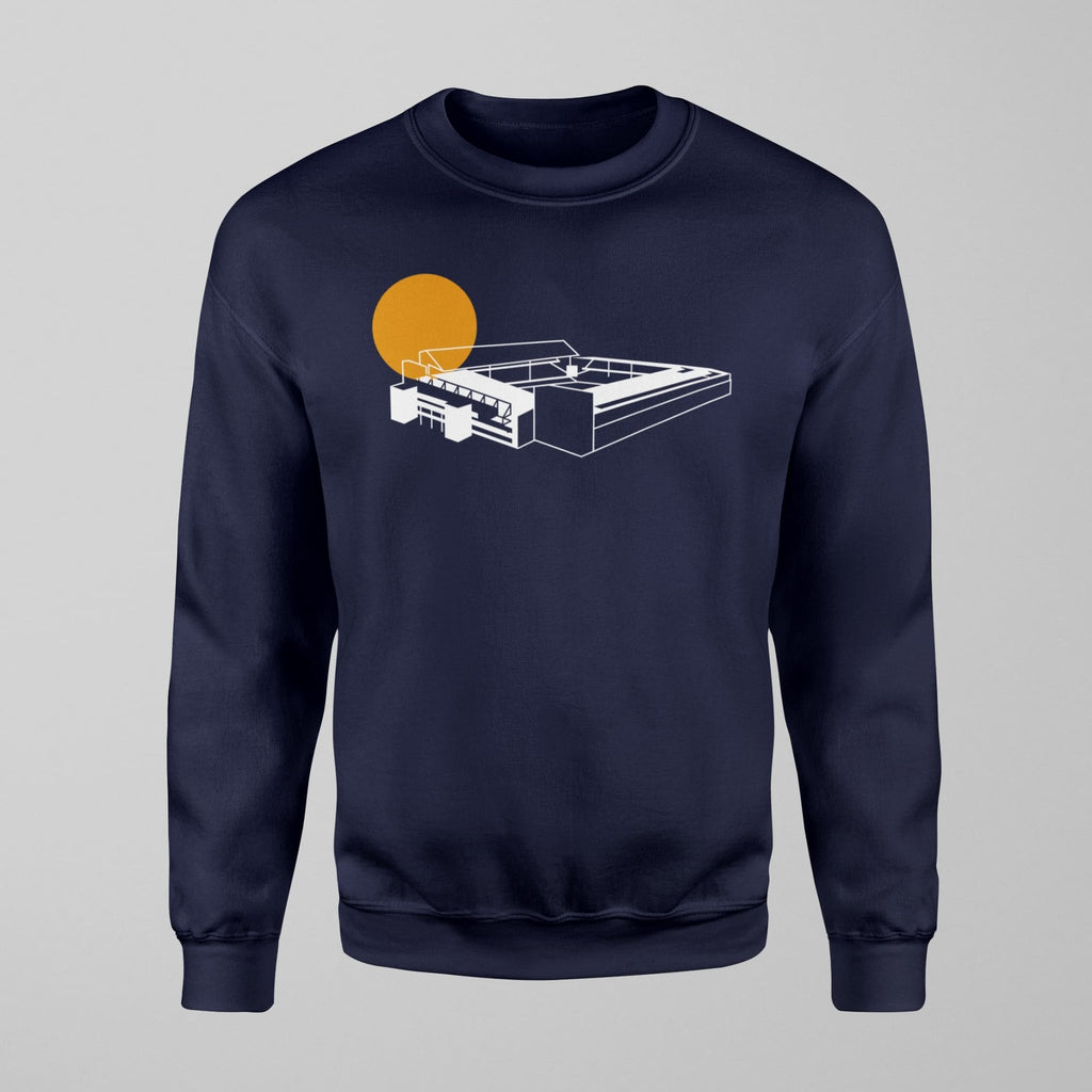 Everton Goodison Park Sunset Jumper in Navy by Forever Everton