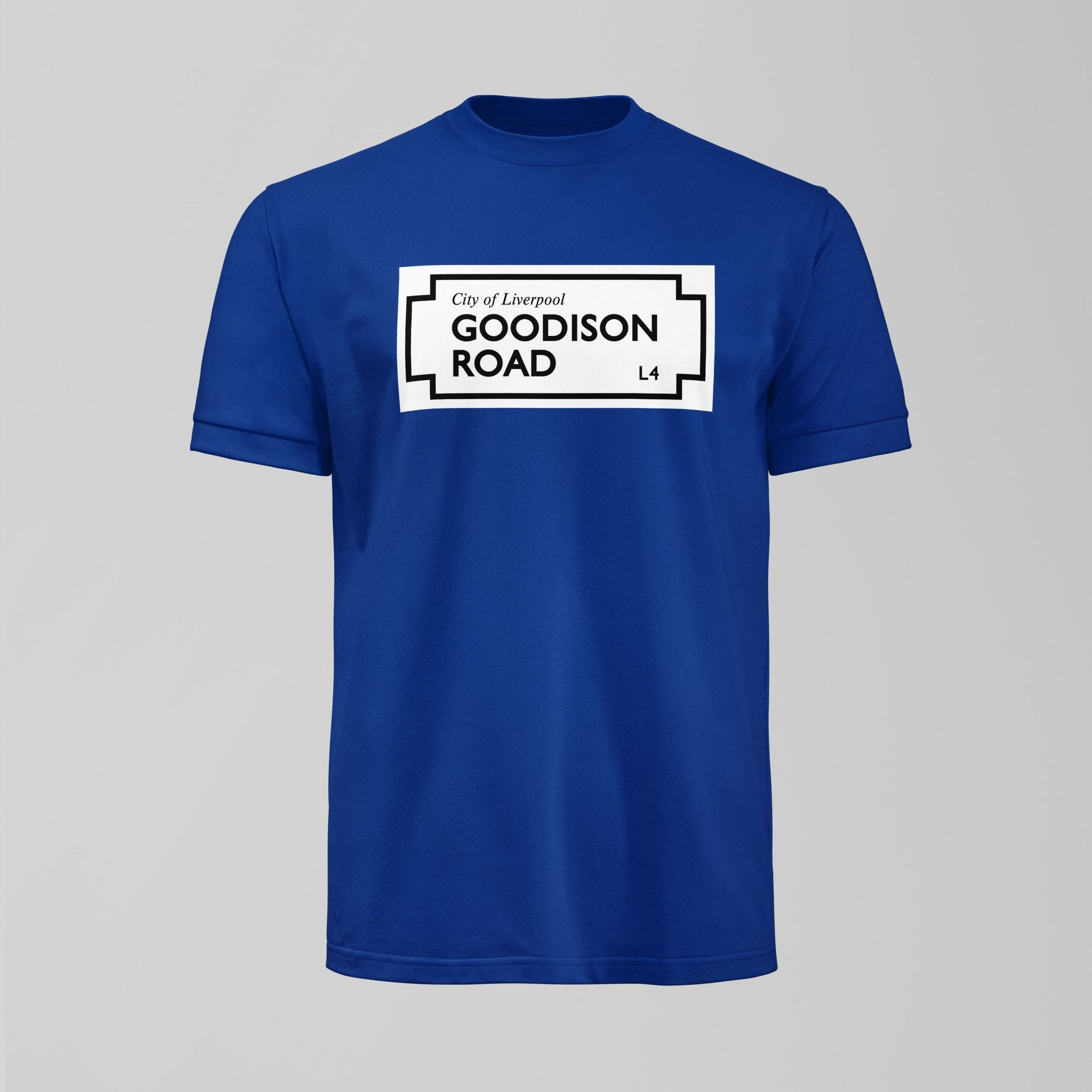 Goodison Road Street Sign T-Shirt - Forever Everton