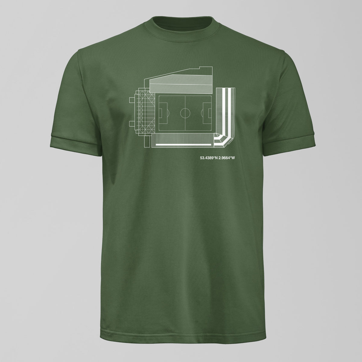 Goodison Park Blueprint T-Shirt