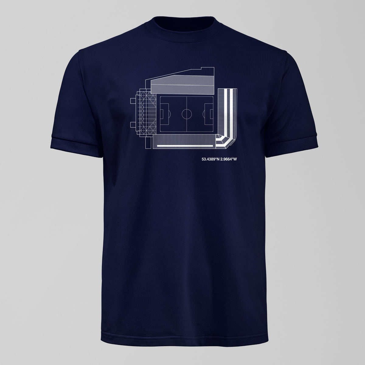 Goodison Park Blueprint T-Shirt