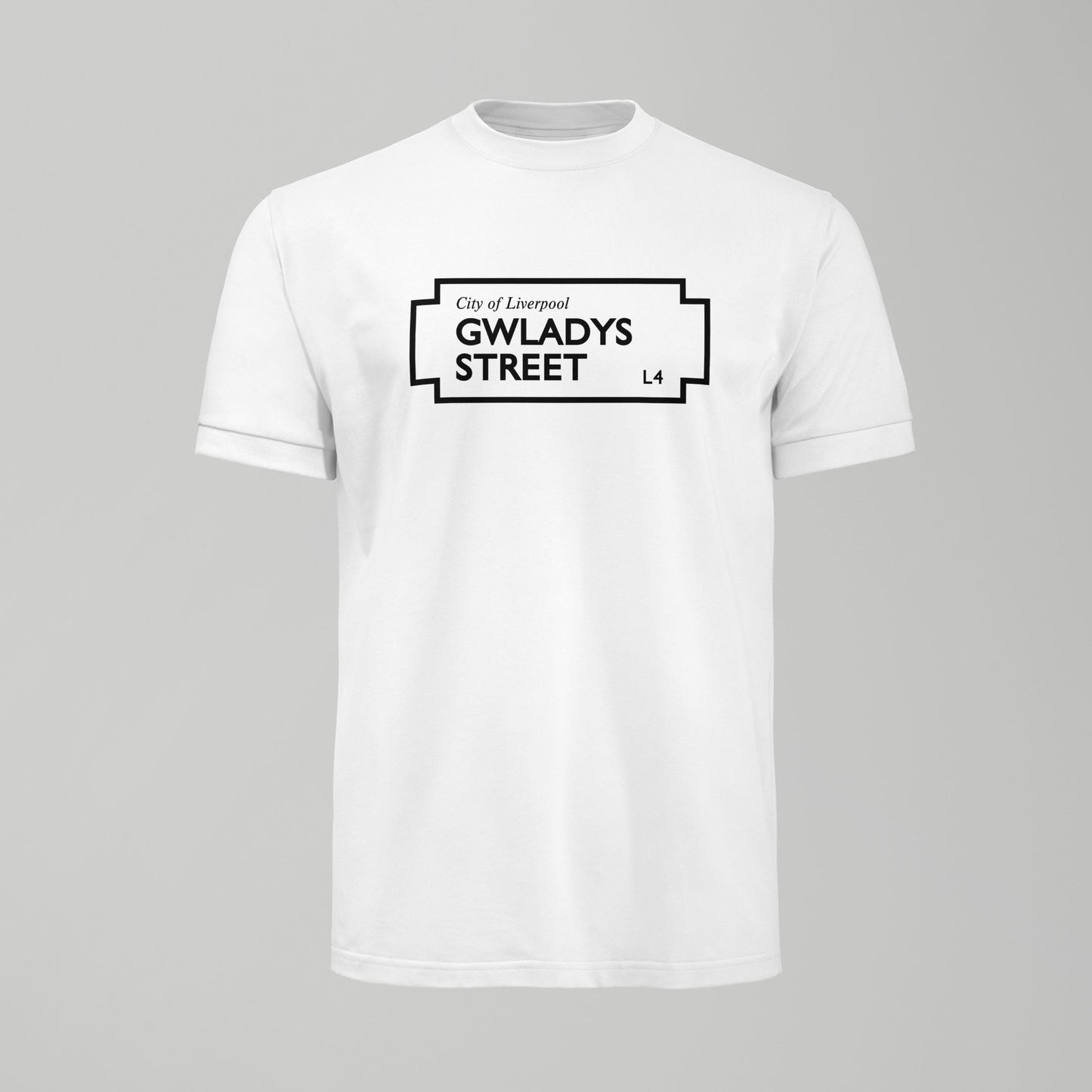 Gwladys Street Sign - Everton Tshirt - Forever Everton