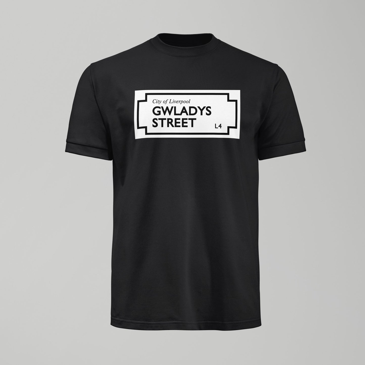 Gwladys Street Sign - Everton Tshirt - Forever Everton