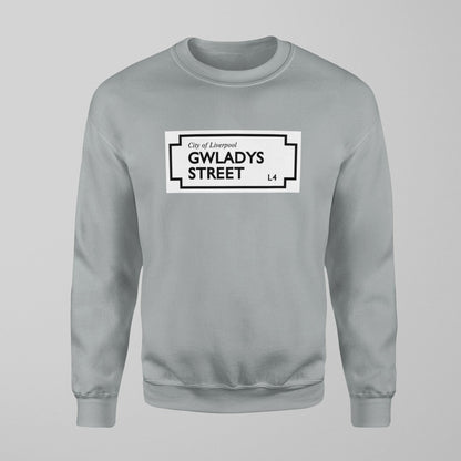 Gwladys Street Sign Jumper - Forever Everton