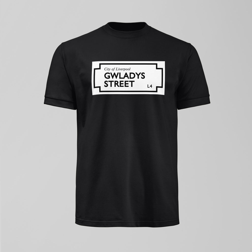 Gwladys Street Sign T-Shirt - Forever Everton