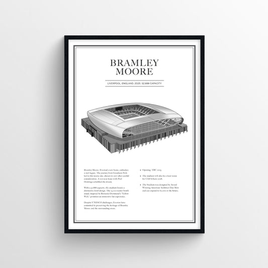 History of Bramley Moore - Everton Print - Forever Everton