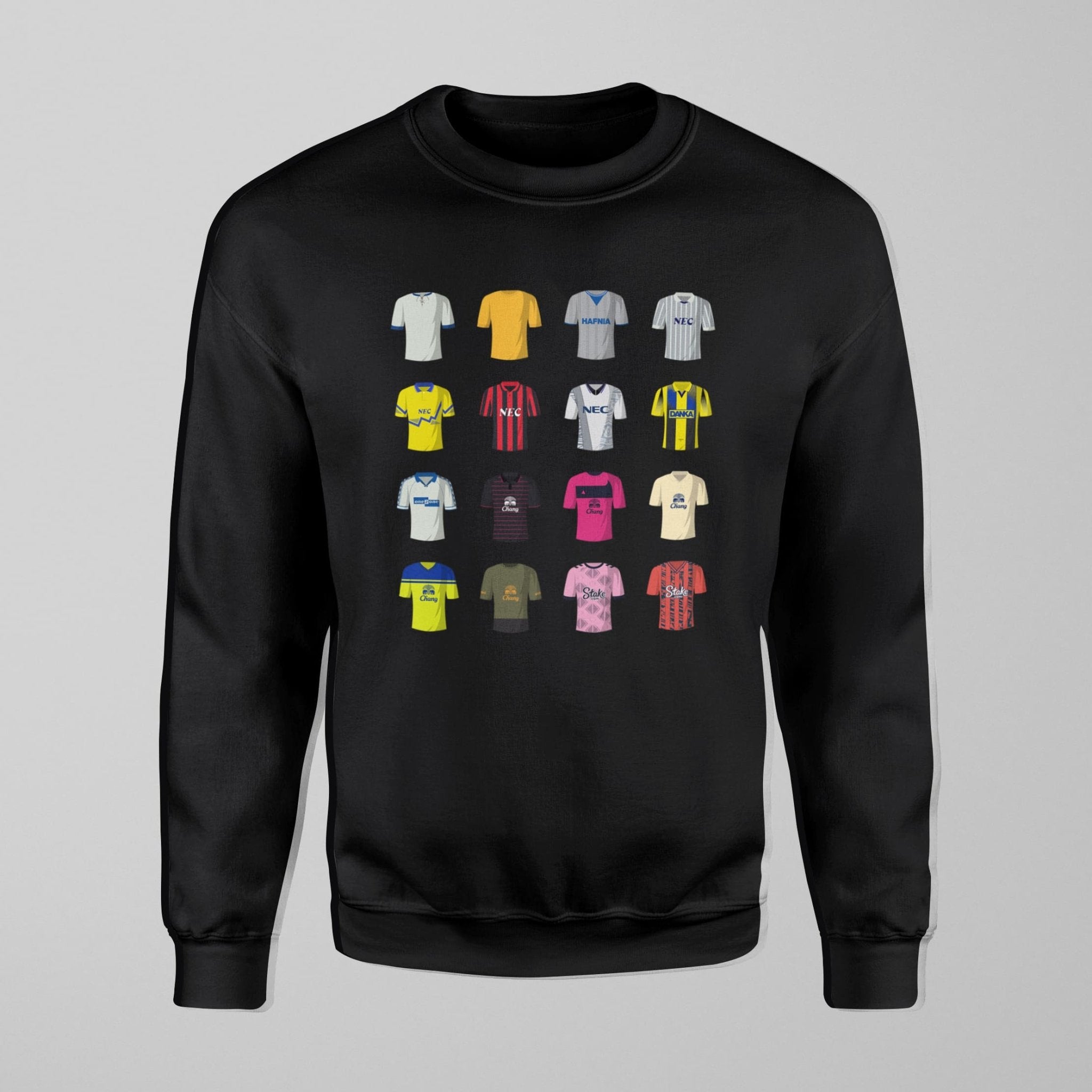 History of Everton Away Shirts Jumper - Forever Everton