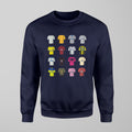 History of Everton Away Shirts Jumper - Forever Everton