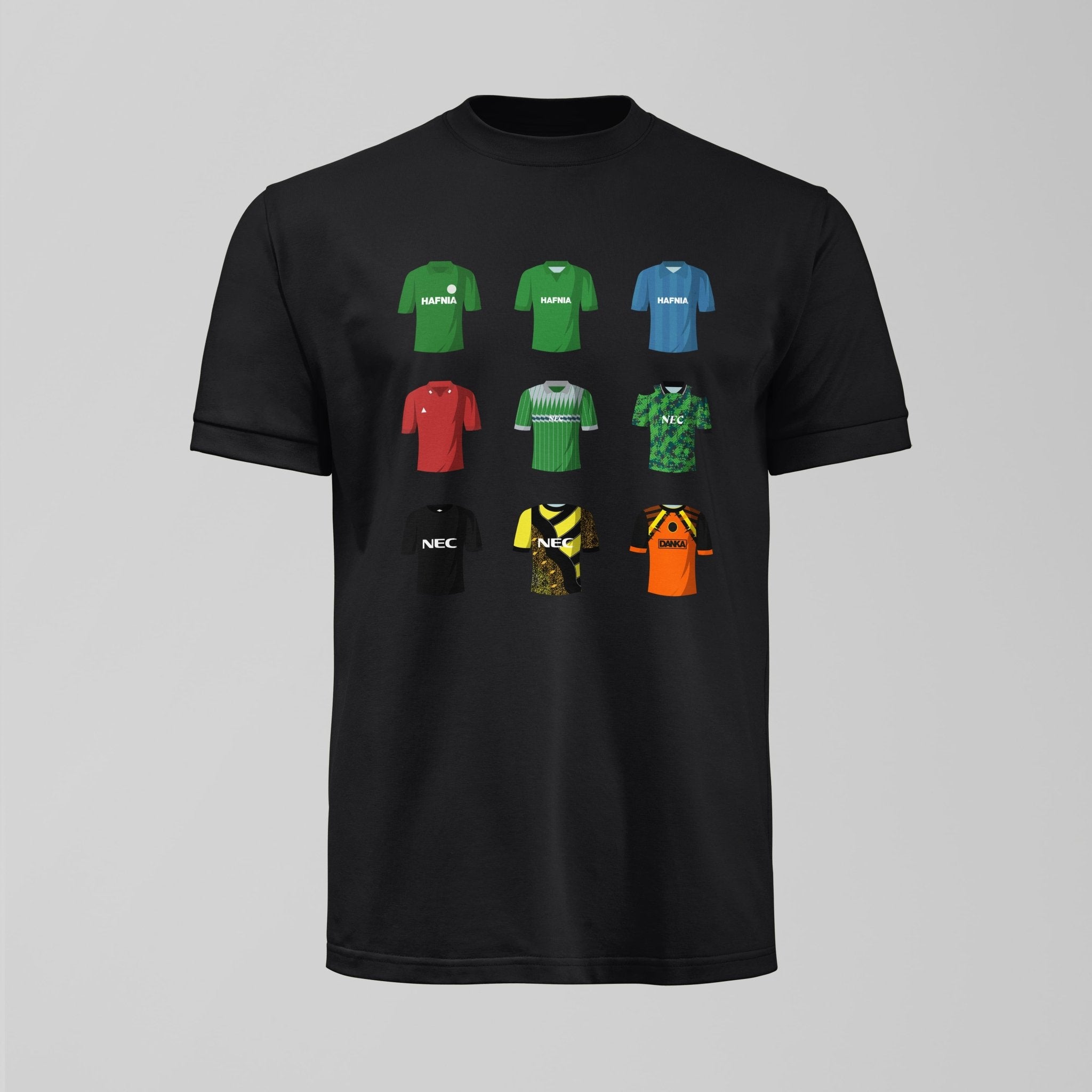 History of Neville Southall Everton Shirts T-Shirt - Forever Everton