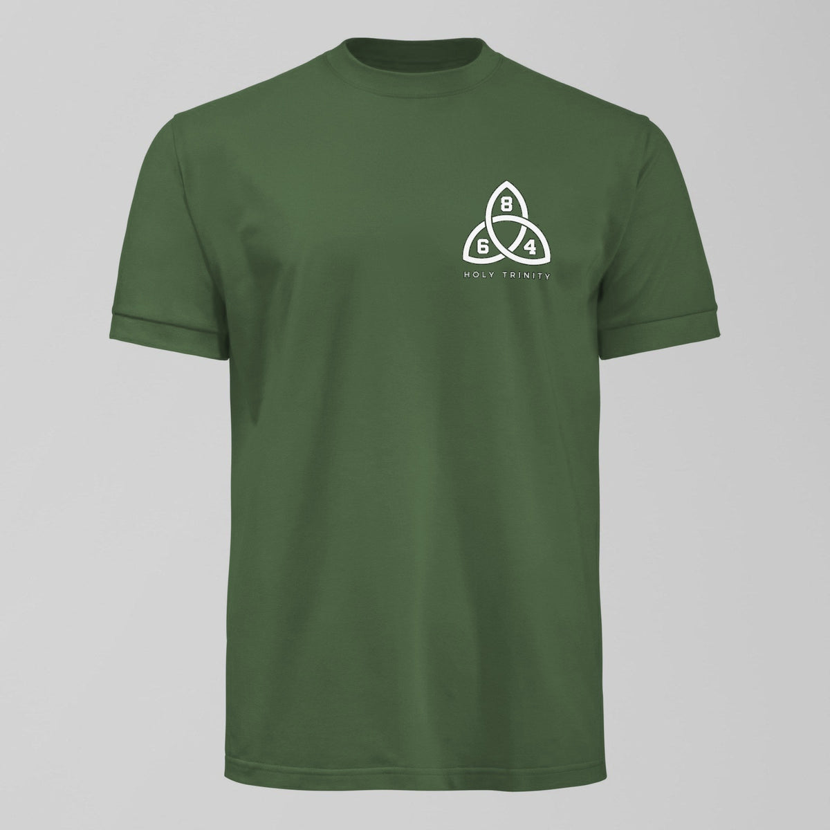 Holy Trinity Everton Small Design T-Shirt in Green by Forever Everton
