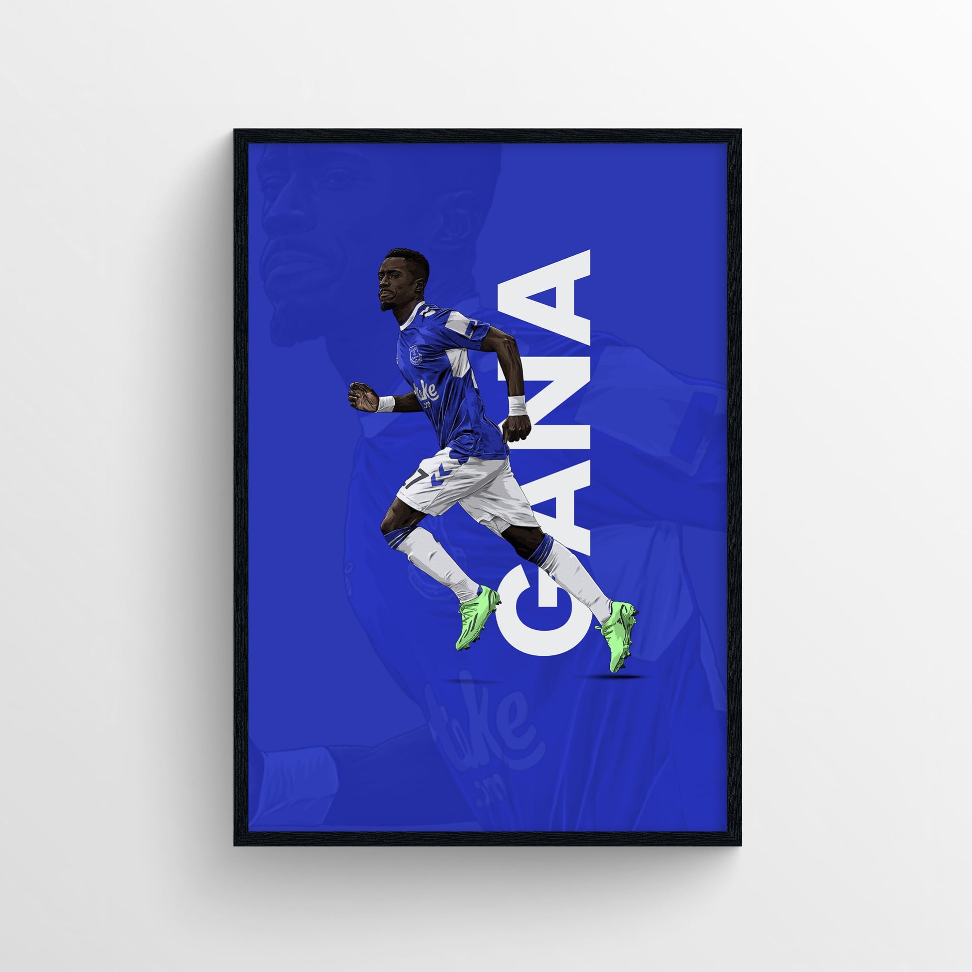 Idrissa Gana Gueye Everton Print - 22/23 Season First XI - Forever Everton