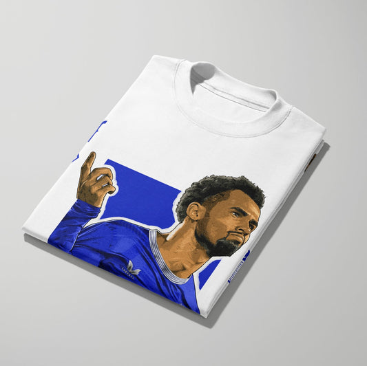 Iliman NDiaye - Everton Playing Card Tshirt - Forever Everton