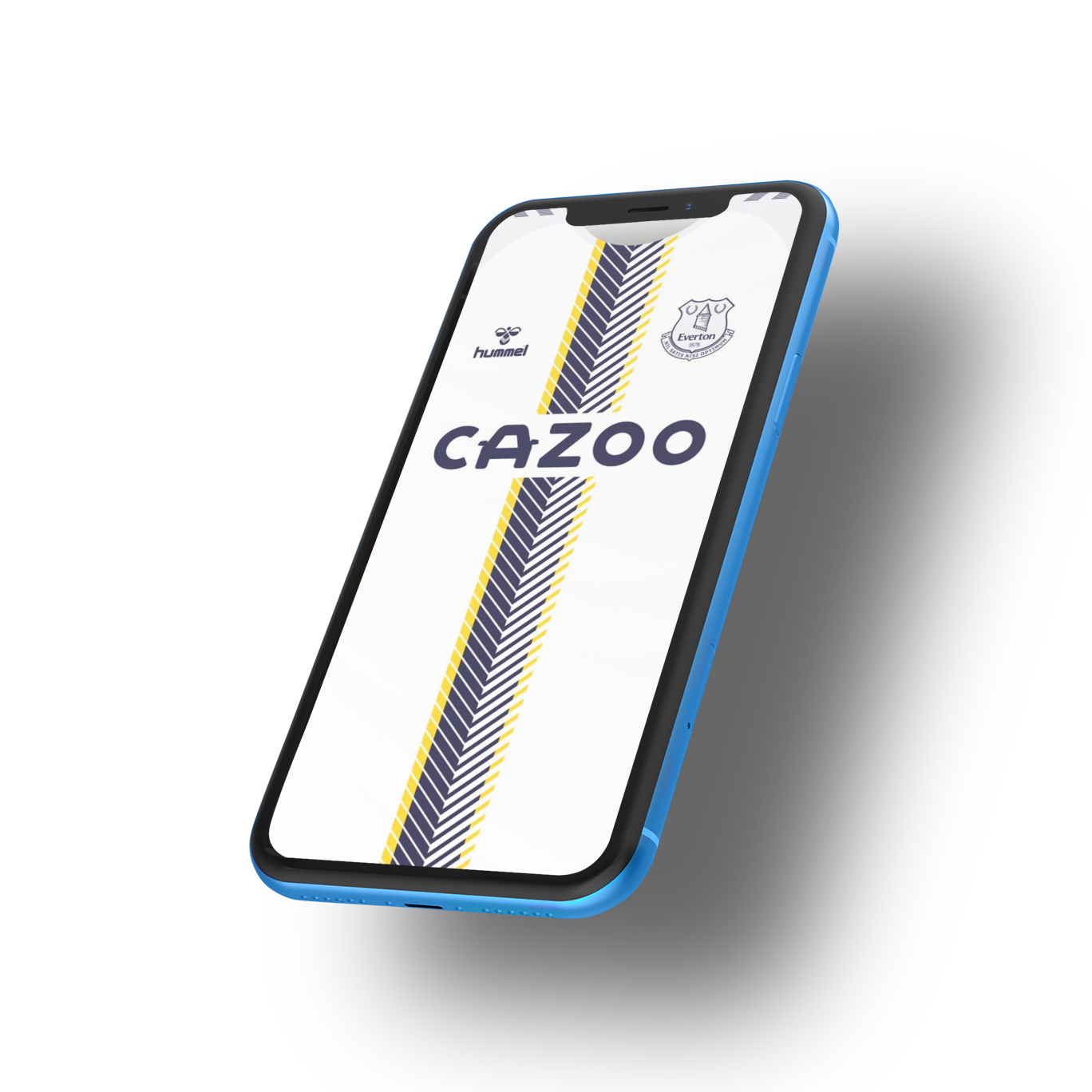 Everton Smartphone Wallpaper - 21/22 Third Shirt - Forever Everton