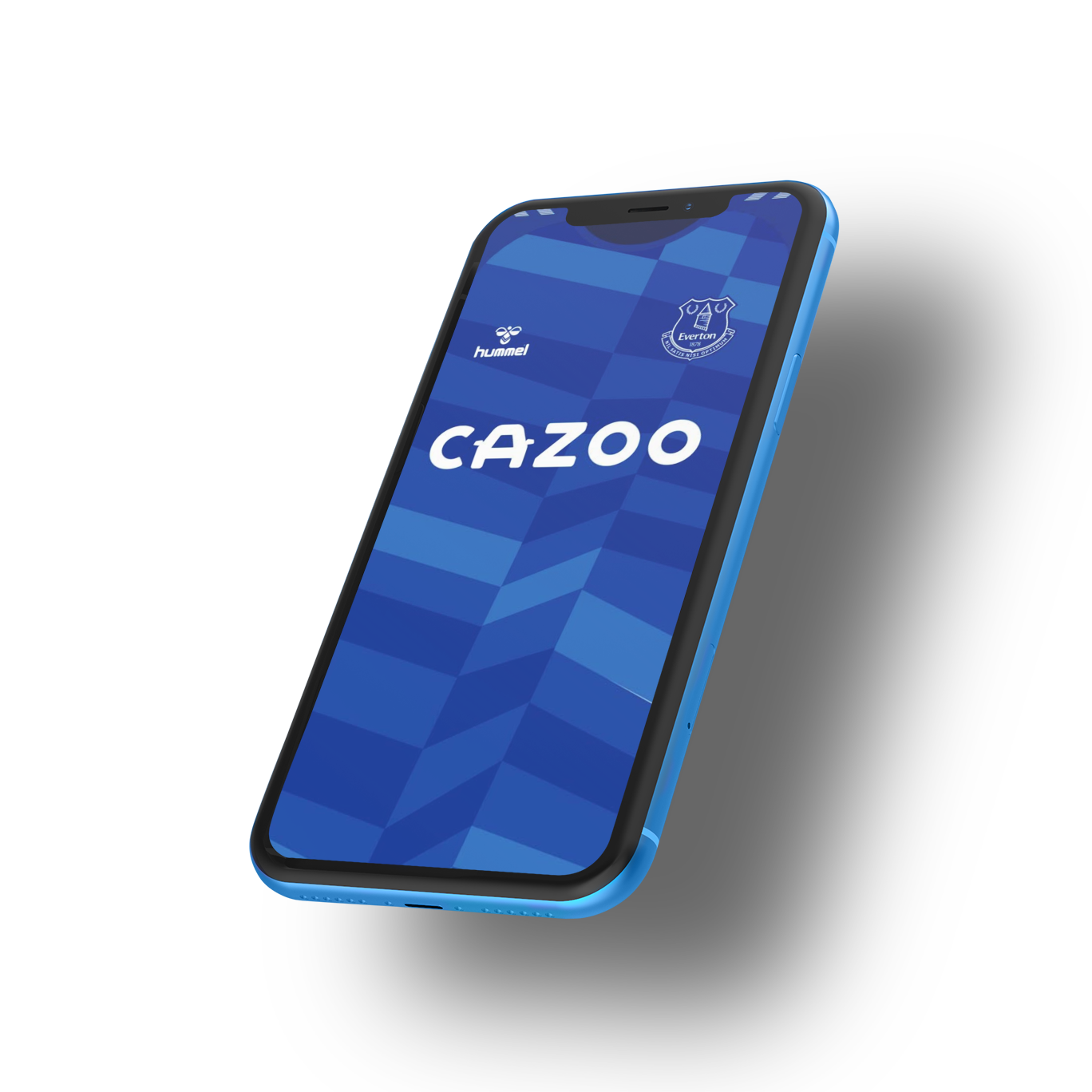 Everton Smartphone Wallpaper - 21/22 Home Shirt - Forever Everton