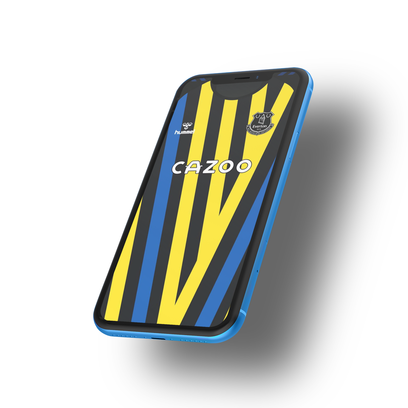 Everton Smartphone Wallpaper - 21/22 GK Shirt - Forever Everton