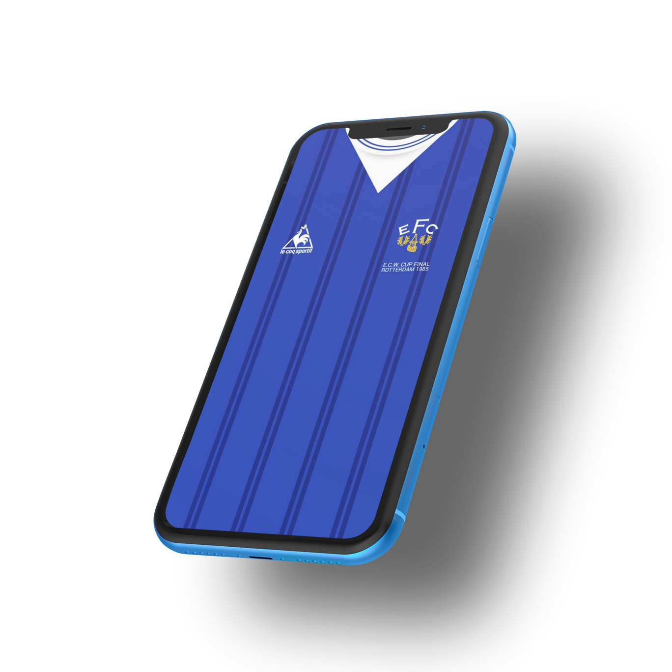 Everton Smartphone Wallpaper - 85 ECWC Final Shirt - Forever Everton