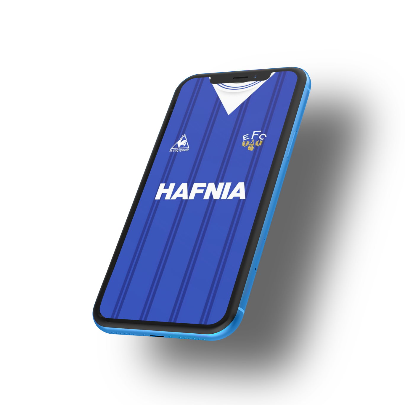 Everton Smartphone Wallpaper - 83/85 Home Shirt - Forever Everton