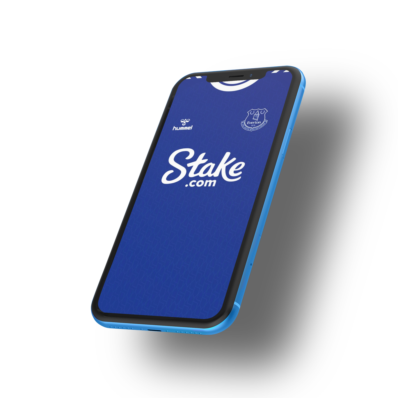 Everton Smartphone Wallpaper - 22/23 Home Shirt - Forever Everton