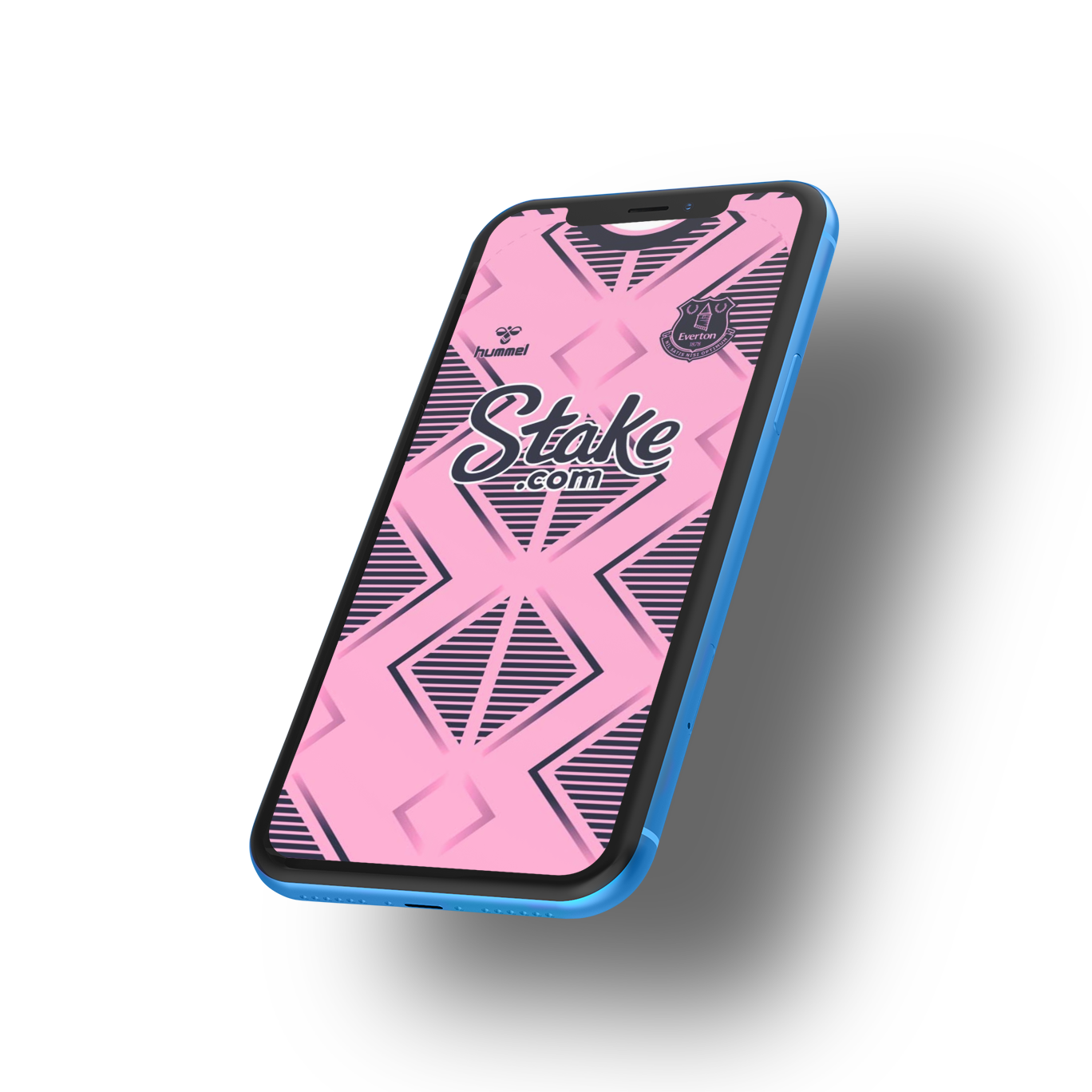 Everton Smartphone Wallpaper - 22/23 Away Shirt - Forever Everton