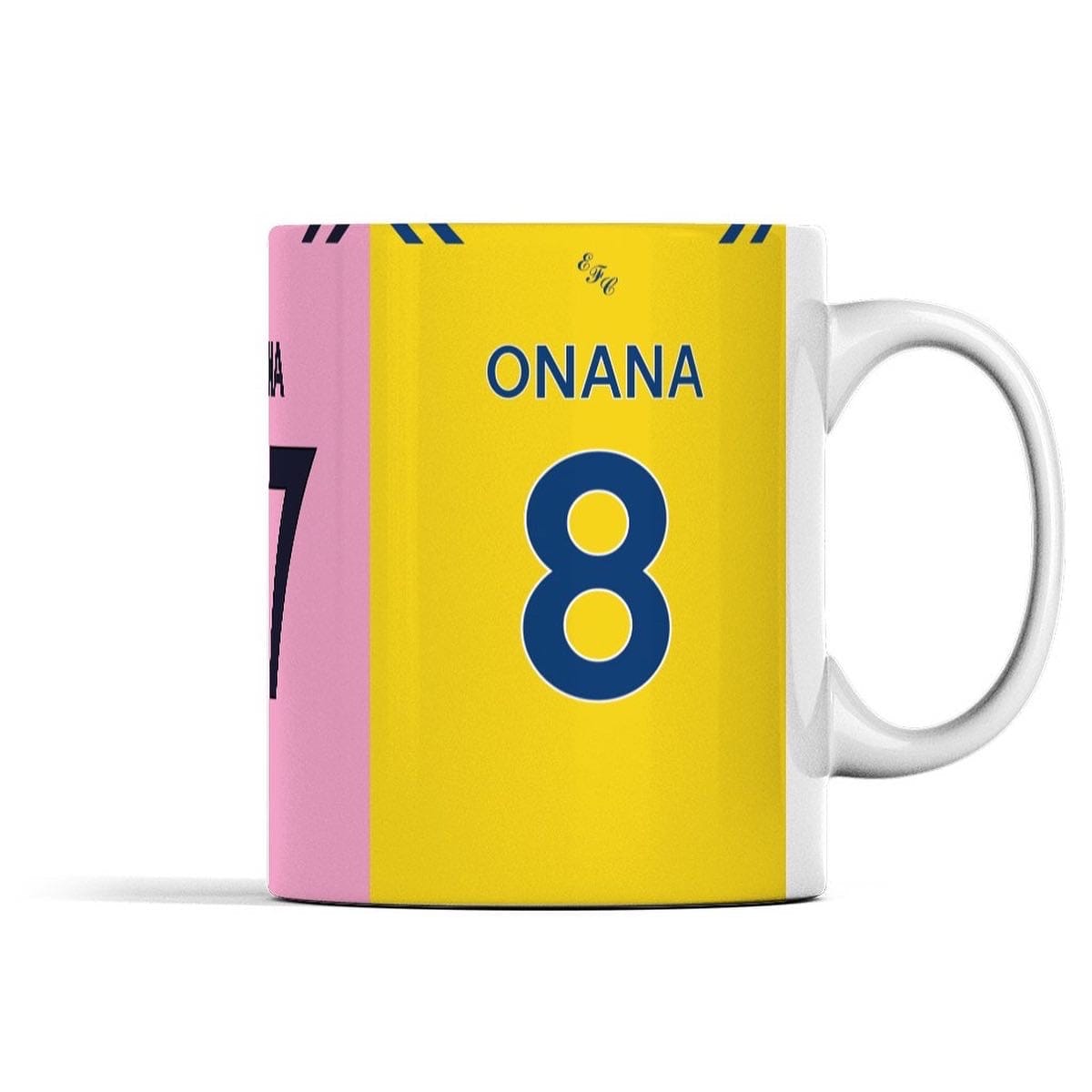 Iwobi, Gueye and Onana Mug - The Midfield 3 - Forever Everton