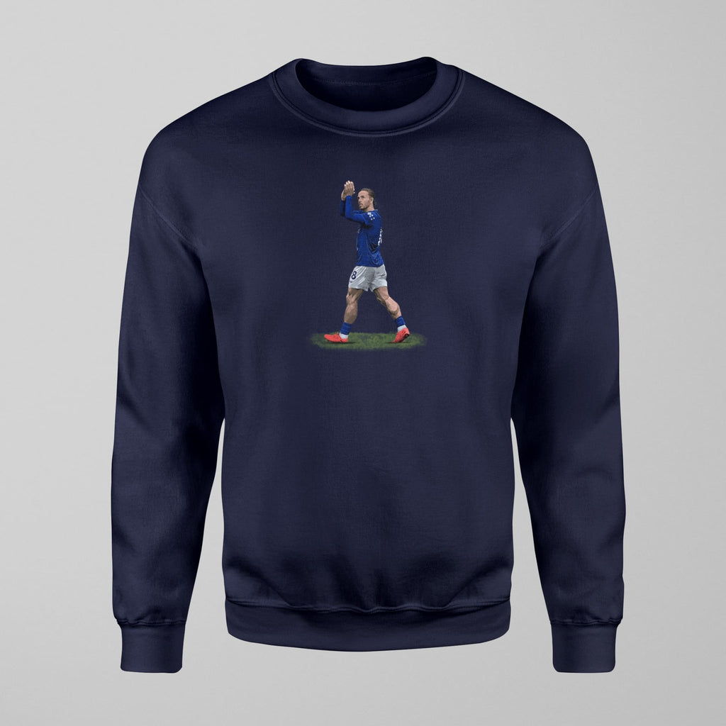 Jack Grealish Everton Graphic Jumper in Navy by Forever Everton