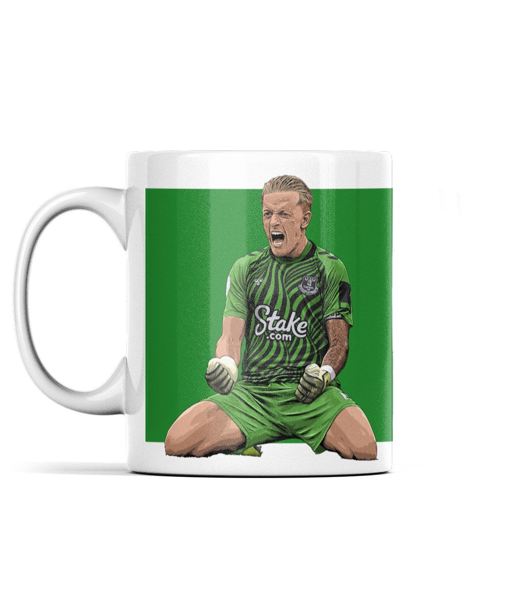 Jordan Pickford - 22/23 First XI - Mug - Forever Everton