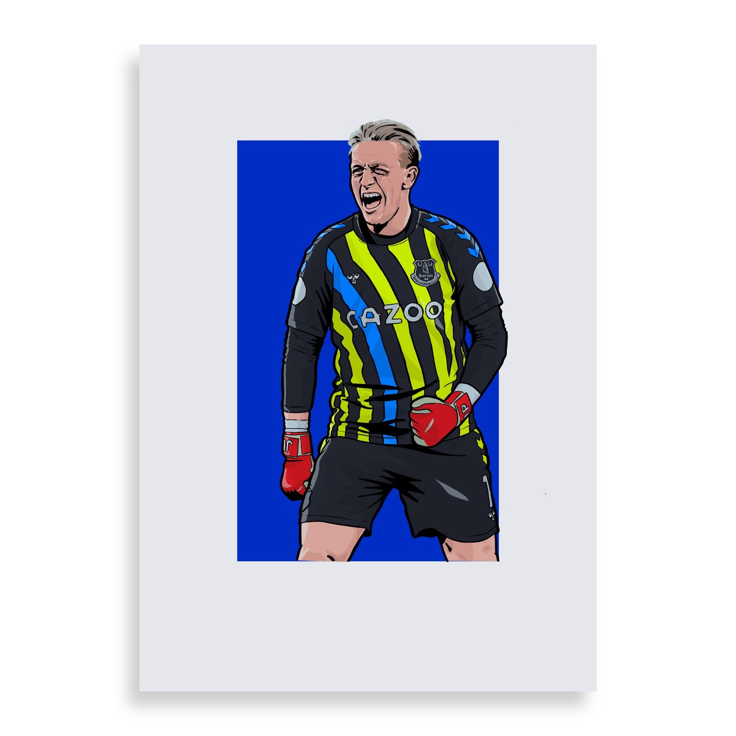 Jordan Pickford - Everton 21/22 - Forever Everton