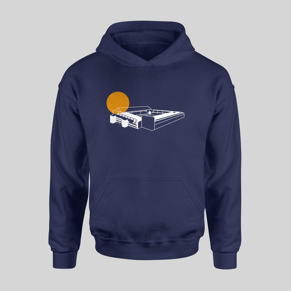 Everton Kids Goodison Park Sunset Hoodie in Navy by Forever Everton