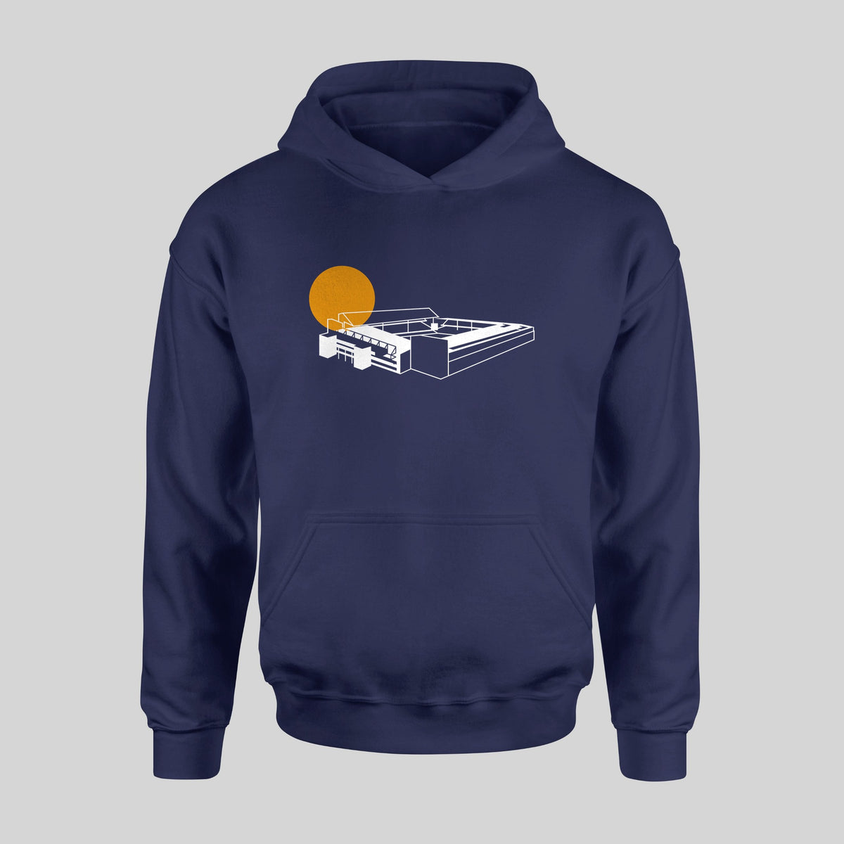 Everton Kids Goodison Park Sunset Hoodie in Navy by Forever Everton