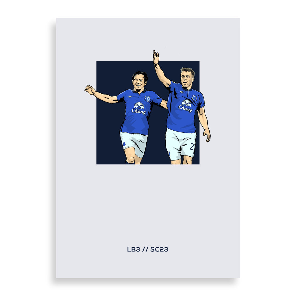 LB3 & SC23 - Everton v Wolfsburg Print - Forever Everton