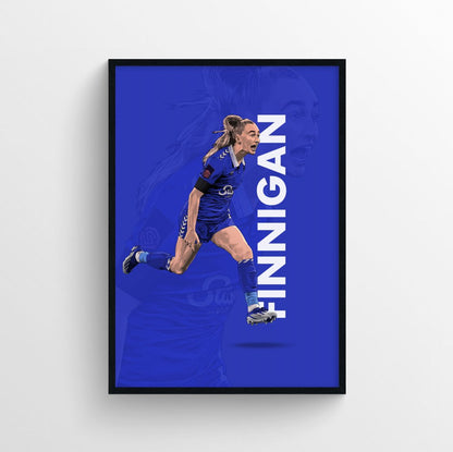 Megan Finnigan Everton Women Print - 23/24 Season - Forever Everton