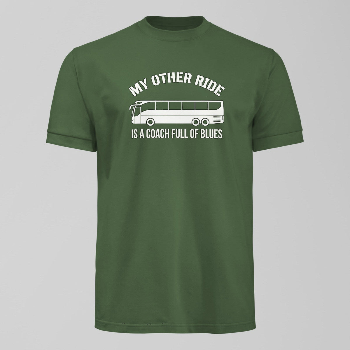 My Other Ride T-Shirt in Green by Forever Everton