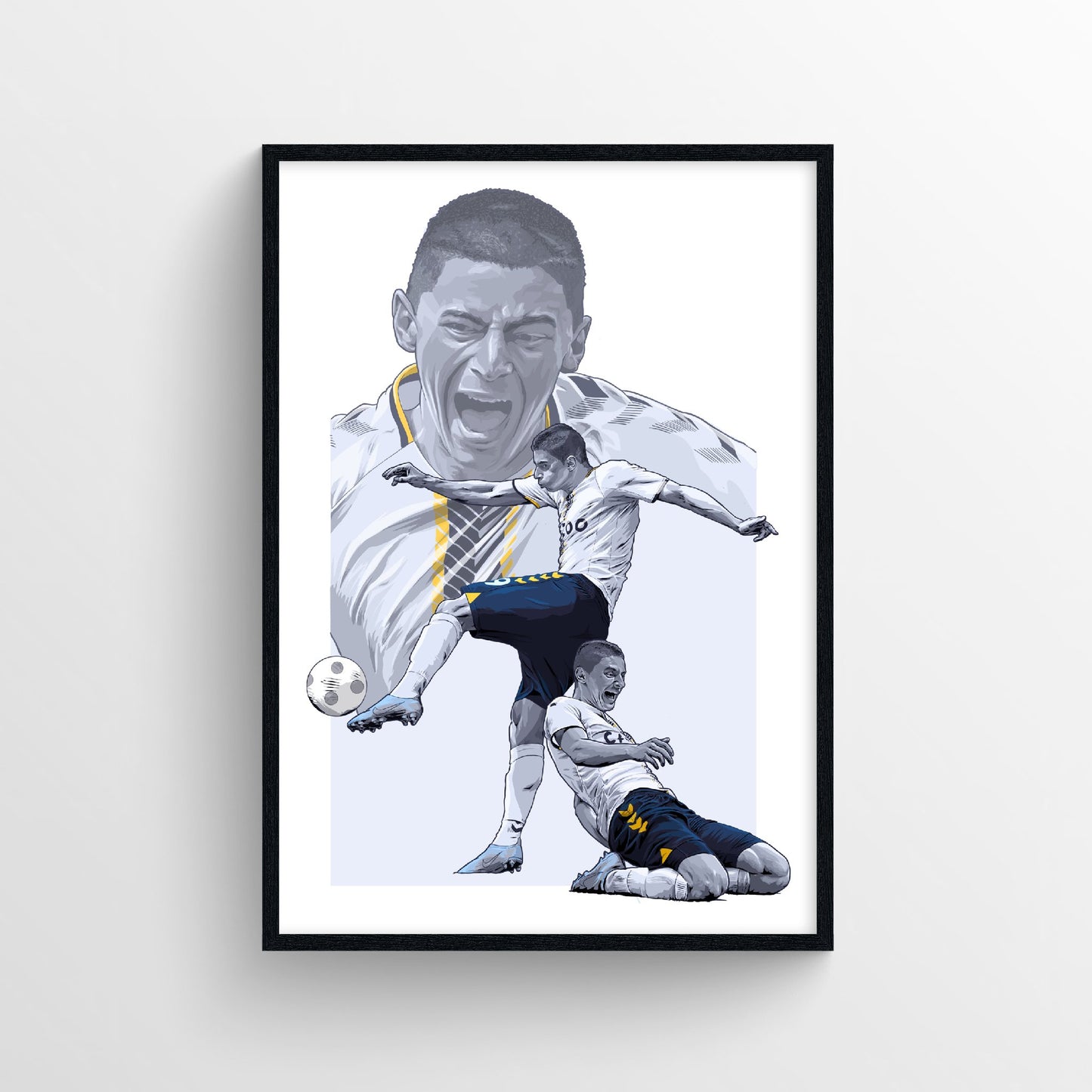 Mykolenko Everton Print - 21/22 Goal of the Season - Forever Everton