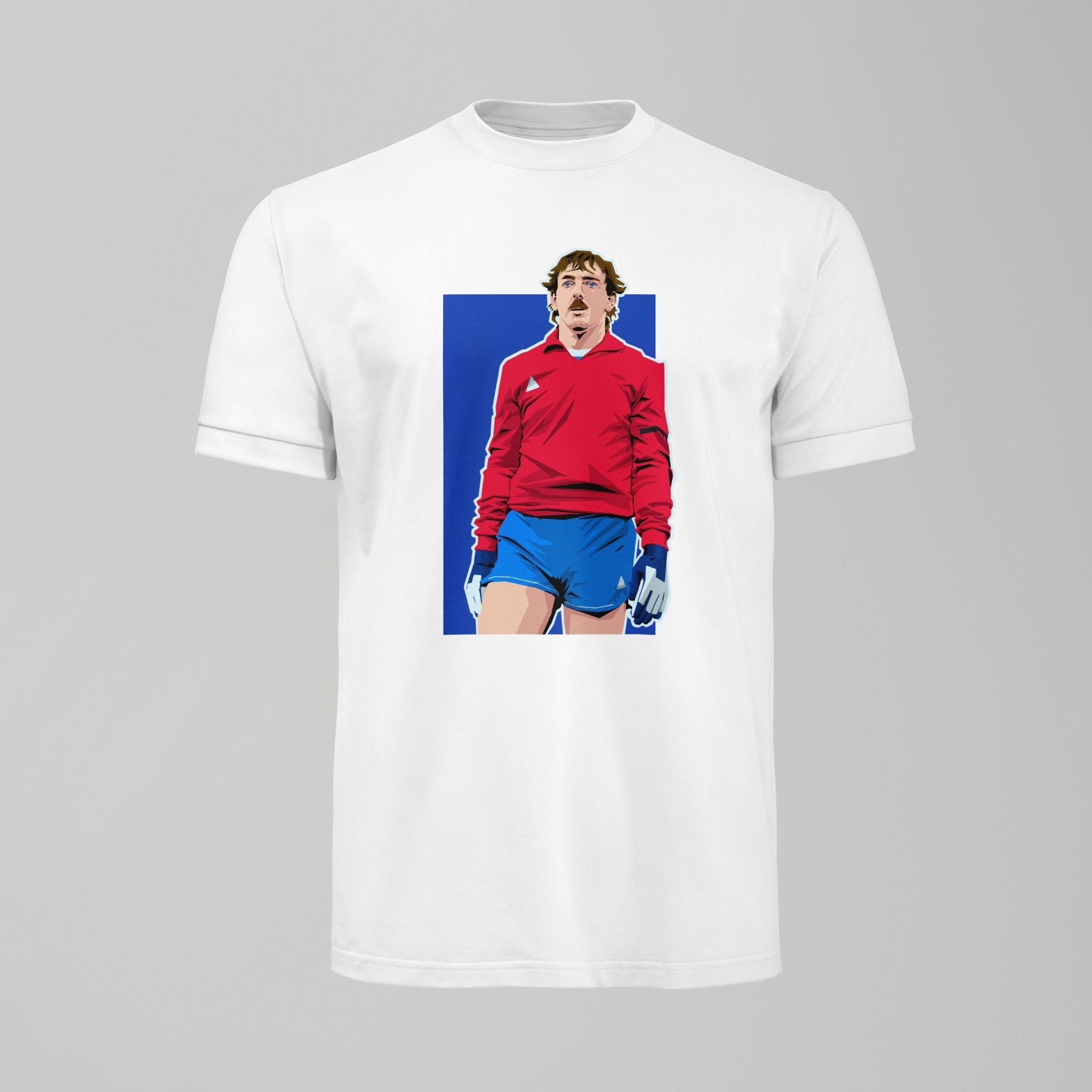 Neville Southall - ECWC Final Minimalist - Tshirt - Forever Everton