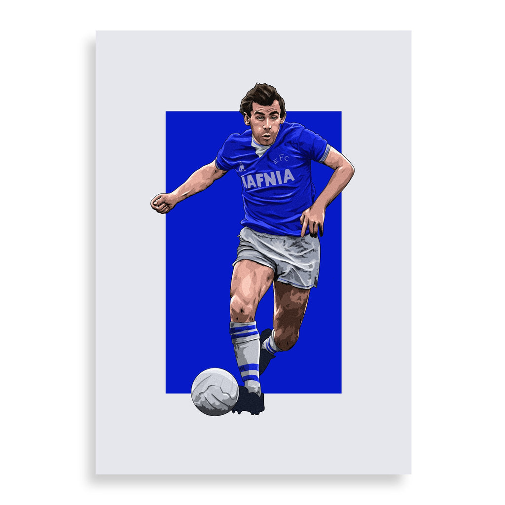 Peter Reid Everton Print - 85 First Team - Forever Everton
