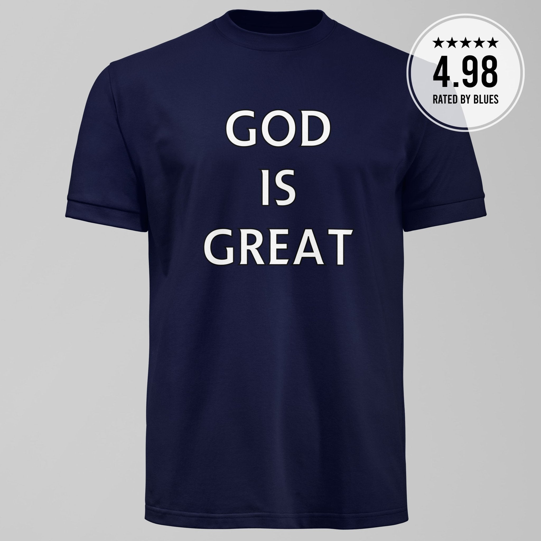 Pienaar God Is Great T-Shirt - Forever Everton