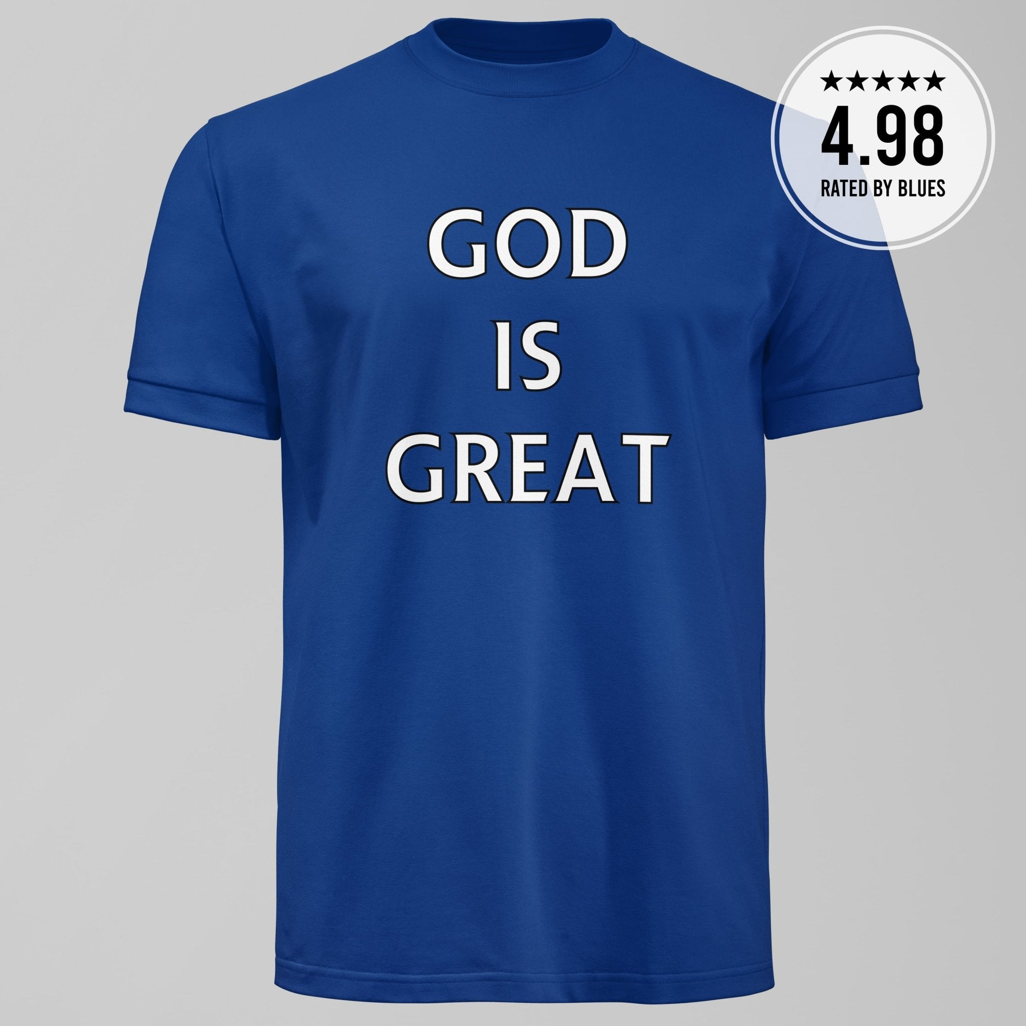 Pienaar God Is Great T-Shirt - Forever Everton