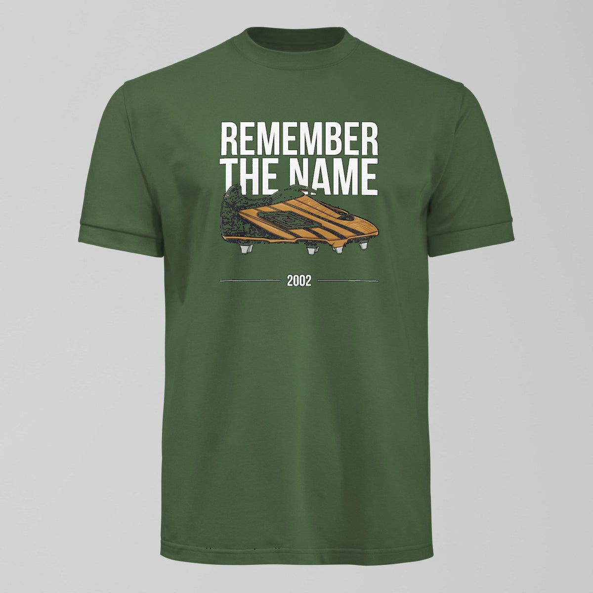 Remember The Name T-Shirt in Green by Forever Everton