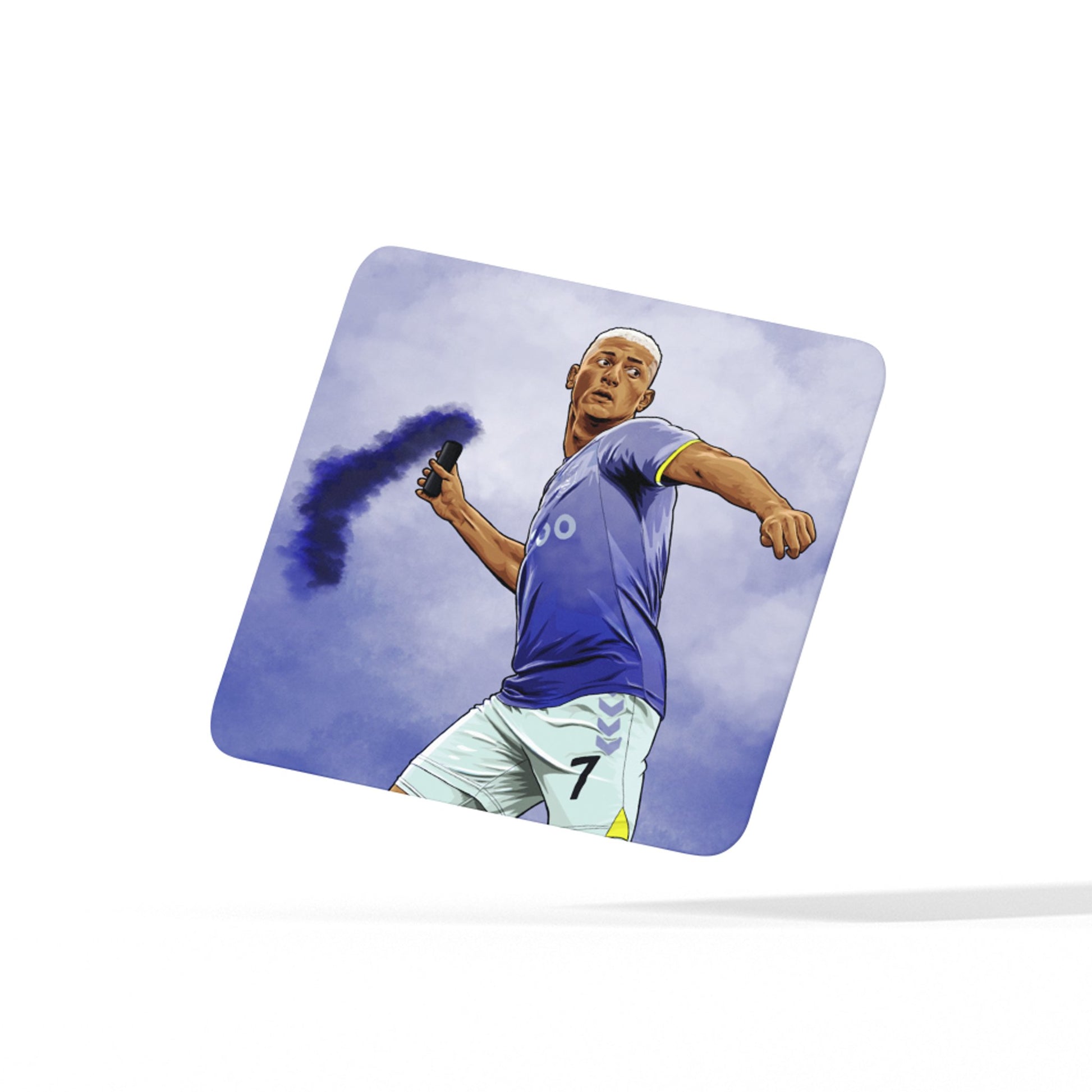 Richarlison - Flare Thrower - Coaster - Forever Everton